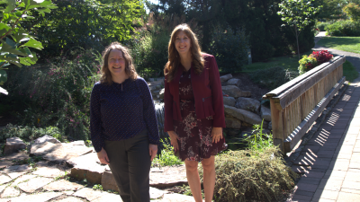 Jessica Rich, left, and Wendy Stout. 