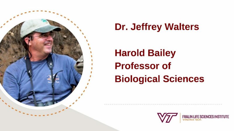 Slide of Jeff Walters, the 2022 Distinguished Fellow Award .
